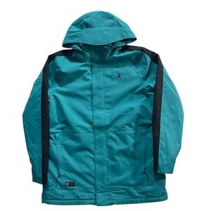 Volcom Turquoise‎ Jacket with Black Details